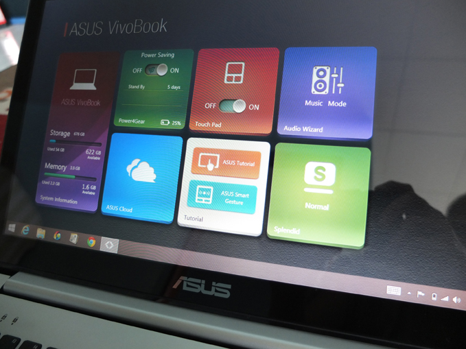 ASUS VivoBook S551 Review ASUS Installed Apps