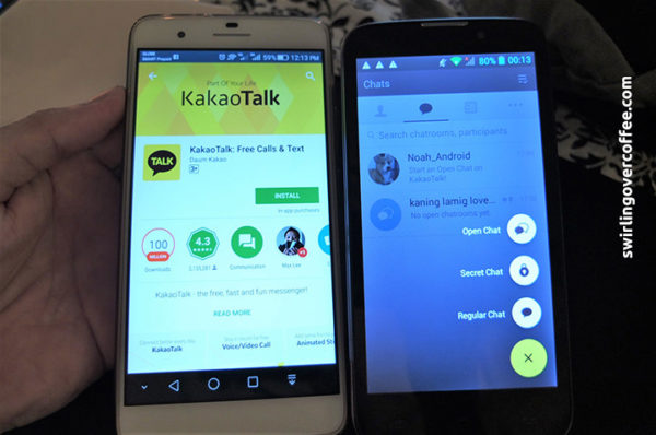 how to open kakaotalk chat room