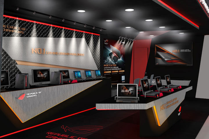 Asus Republic Of Gamers Rog Opens Its First Ever Flagship Concept