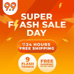 Shopee 9.9 Super Shopping Day happens from Aug 30 to Sep 9