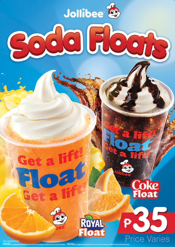 Stay Cool For The Summer With Jollibees Coke And Royal Floats Swirlingovercoffee