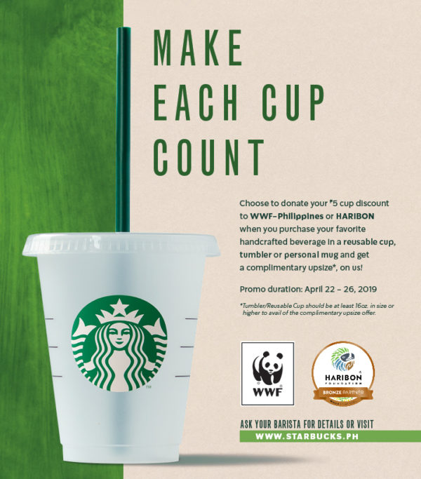 Starbucks goes greener on Earth Day through new reusable cups and