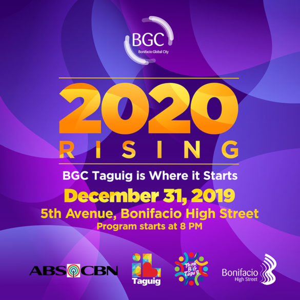 BGC holds the biggest street party to welcome 2020!