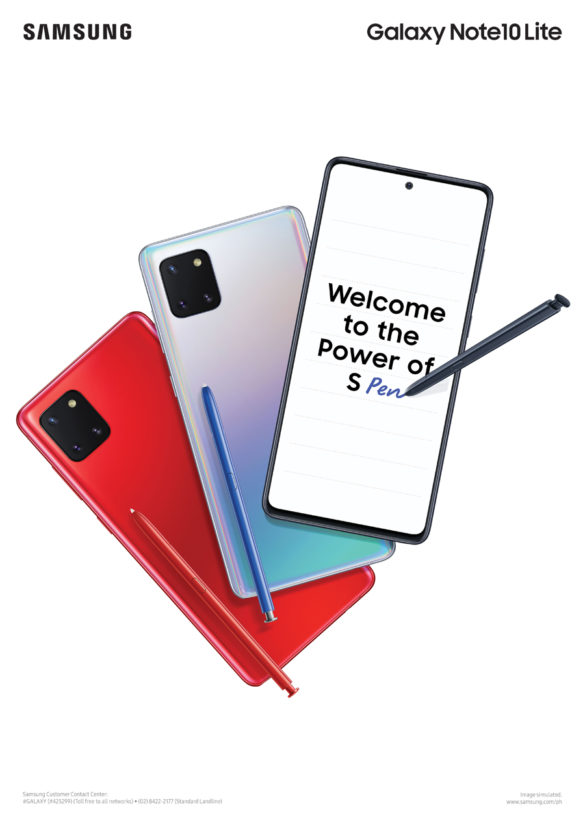 Experience the Powerful Flagship-Grade Features of the SAMSUNG Galaxy Note10 Lite