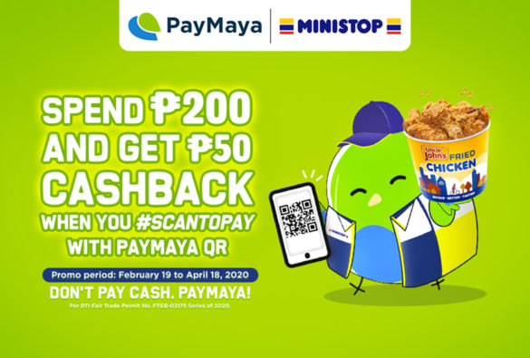 PayMaya Preferred: Get Quick Treats and Sweet Deals When You Use PayMaya QR at Ministop