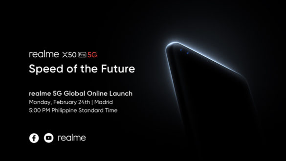 realme to Launch First 5G Flagship x50 Pro Through Global Livestream Event