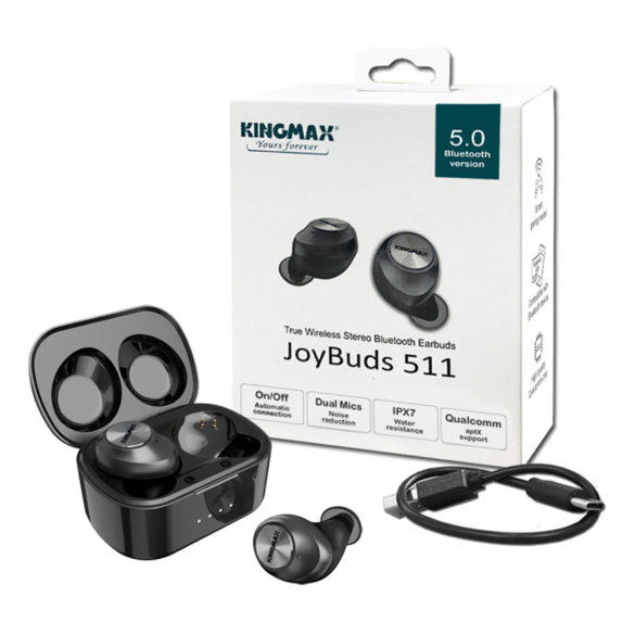 KINGMAX Launched TWS Bluetooth Earbuds JoyBuds511 With Dual Microphones and CVC Noise Reduction Technology