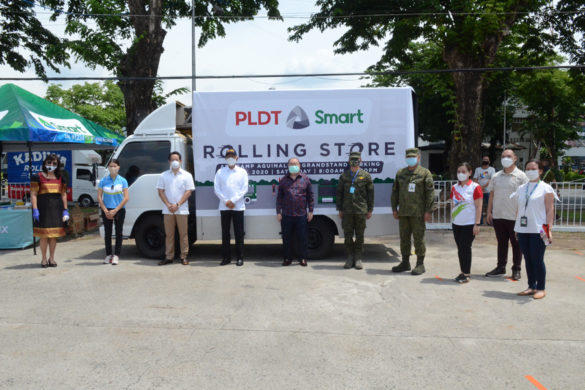 PLDT, Smart Launch Rolling Store for Frontline AFP Workers Through the PLDT-Smart Foundation