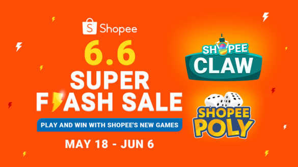 Play Hard & Win Big: Shopee 6.6 Super Flash Sale is Here with New In-App Games to Enjoy