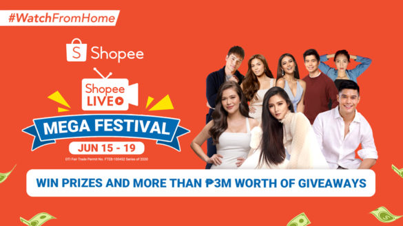 Shopee Kicks Off Shopee Live Mega Festival Featuring Kim Chiu, JC de Vera, Bela Padilla, and Marco Gumabao