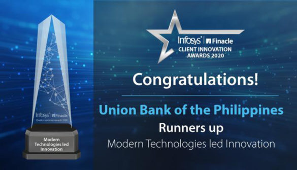 UnionBank’s API Developer Portal Recognized at Infosys Finacle Client Innovation Awards 2020