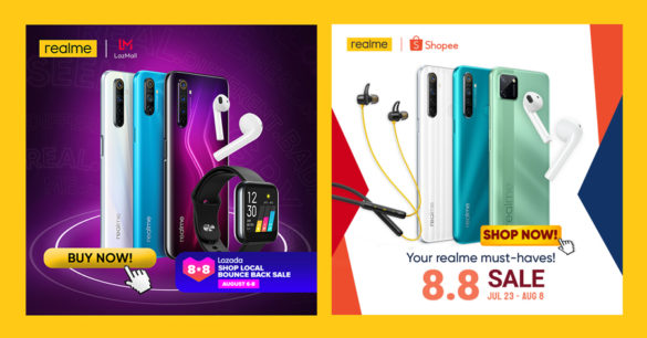 Realme Kicks off Fan Fest Month With up to 34% Discount at Shopee, Lazada 8.8 Sales