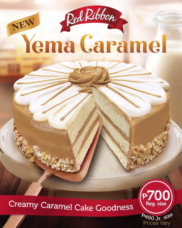 A Delightful Welcome for Red Ribbon’s New Yema Caramel Cake