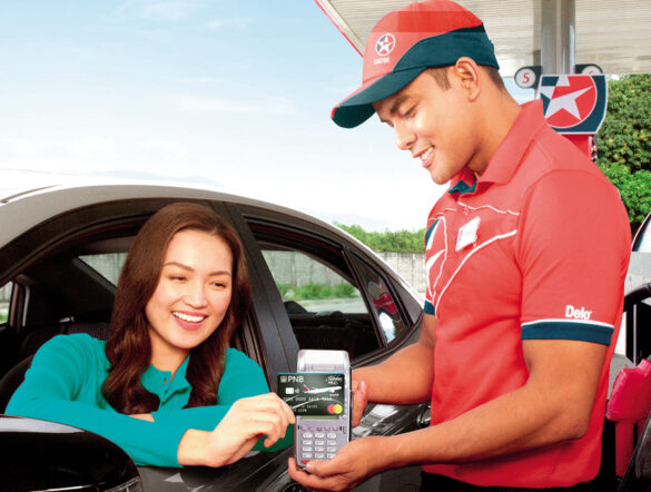 PNB credit card holders can now enjoy rebates when fueling up at Caltex stations using their PNB credit cards.