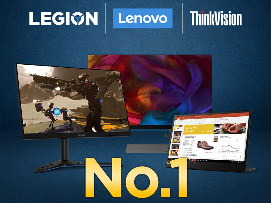 Lenovo named as top monitor brand in the Philippines