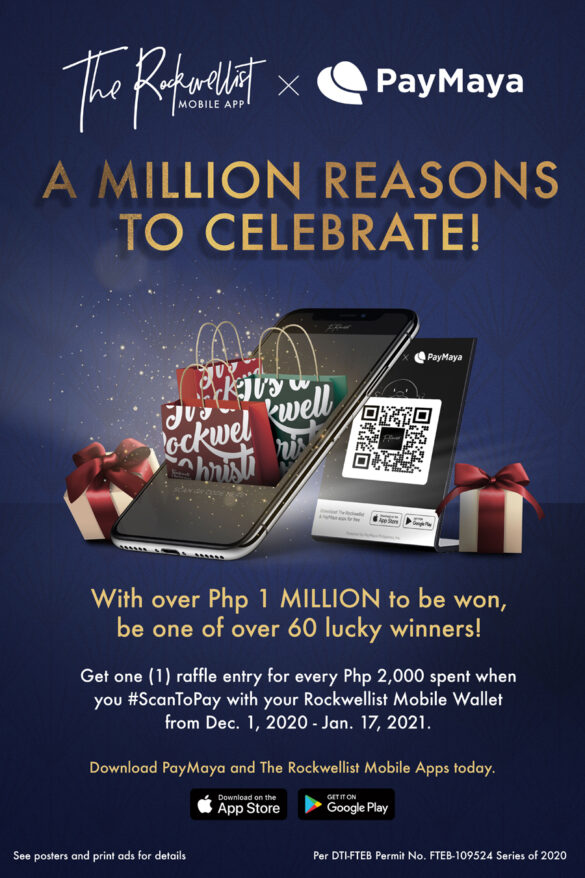 Rockwell Malls spark up holiday shopping with Rockwellist Mobile App powered by PayMaya