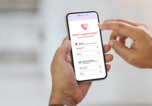 HOPELINE 24/7 mental health support now in HealthNow app