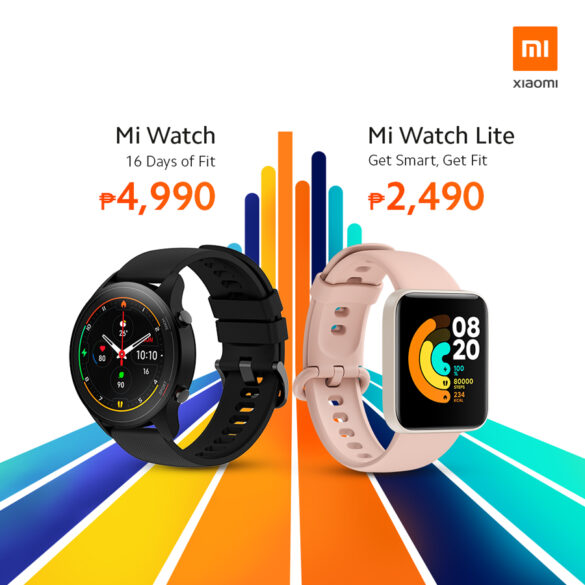 Xiaomi introduces Mi Watch and Mi Watch Lite in the Philippines