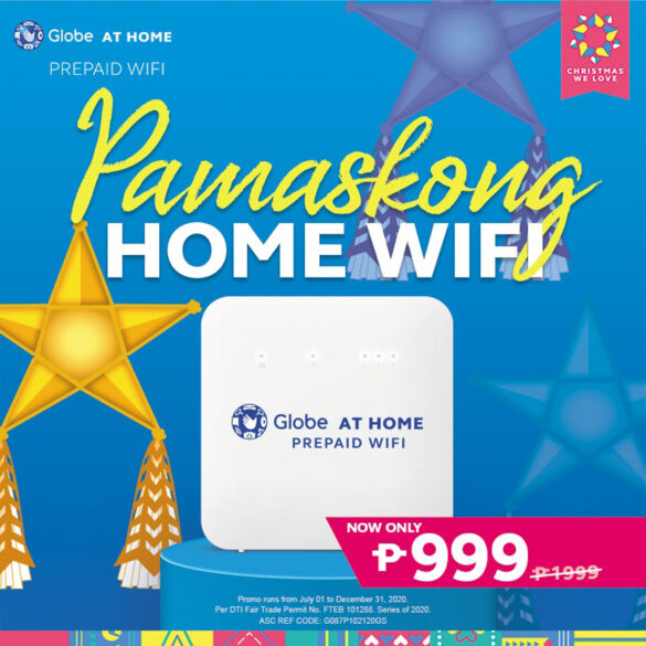 Connectivity is the best gift this Christmas with Globe At Home WiFi