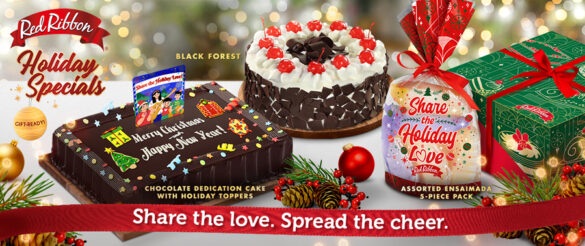 Share the Love, Spread the Cheer this Christmas with Red Ribbon’s Holiday Specials