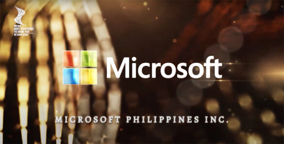 Microsoft Philippines Recognized Among HR Asia’s ‘Best Companies to Work for in Asia 2020’