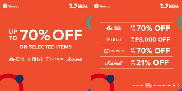 Digital Walker joins Shopee's 3.3 Mega Shopping Sale