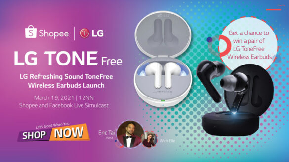 LG offers the freshest sounds with LG Tone Free