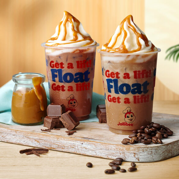 Make your summer cool and refreshing with the new Jollibee Creamy Caramel Floats!