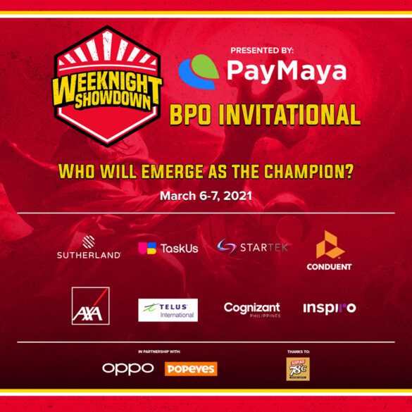 Paymaya Champions PH Esports with Weeknight Showdown Series for BPO Employees