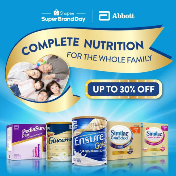 Abbott and Shopee Celebrate Family Nutrition Day by Encouraging Families to Eat Right and Live Healthy