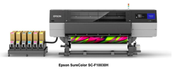 Epson launches first 76-inch Industrial Dye-Sublimation Textile Printer with LcLm Inks and Fluorescent Solution