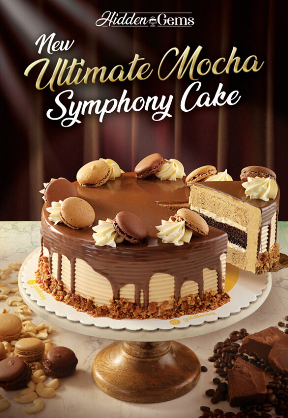 As Goldilocks, the country's number one bakeshop celebrates its 55th year of bringing joy to Filipino celebrations, a brand new premium cake of the month is sure to spark happiness in the hearts and minds of customers, introducing Goldilocks' Ultimate Mocha Symphony Cake!