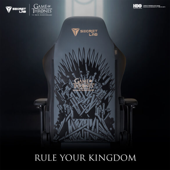 Secretlab and Warner Bros. Consumer Products celebrate 10 years of Game of Thrones with the Secretlab ‘Iron Anniversary’ Edition chair