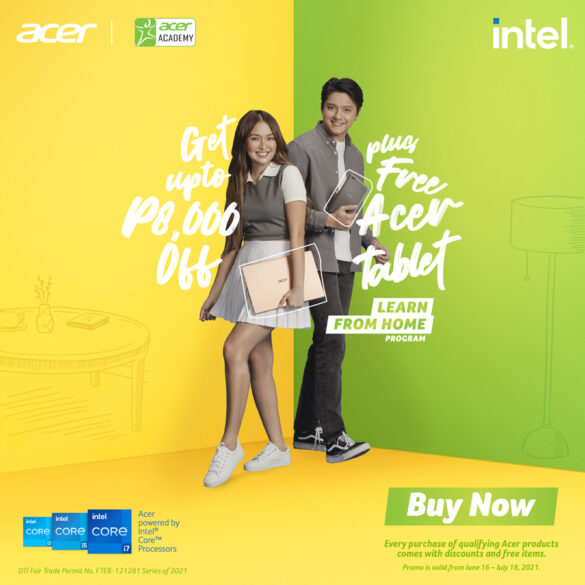 KathNiel leads Acer’s Learn from Home Program