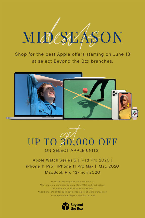 Shop for the Best Apple Offers only at Beyond the Box’s Mid Season Deals!