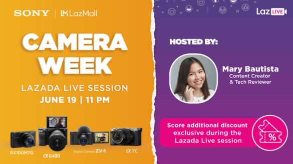 Sony Philippines holds first-ever Camera Week exclusive on Lazada