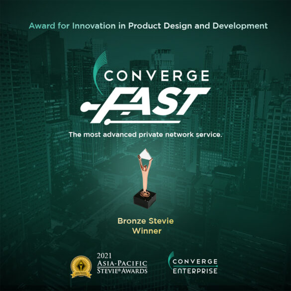 Converge ICT wins Bronze in the 2021 Asia-Pacific Stevie Awards