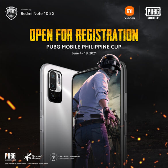 Challenge your boundaries at the PUBG Philippine Mobile Cup powered by Xiaomi's Redmi Note 10 5G