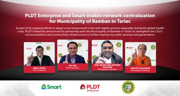 PLDT Enterprise powers hotline and connectivity of Bamban, Tarlac