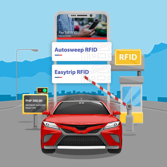 Instant Reloading of Autosweep and Easytrip Toll RFIDs is Now Available via PSBank Mobile!