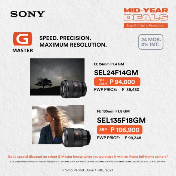 Complete your Content Creation Essentials with premium gears from Sony!