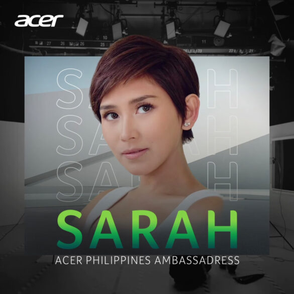 Acer intros Sarah Geronimo as newest ambassador, hypes up #AcerDay2021