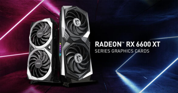 MSI reveals custom AMD Radeon RX 6600 XT series graphics cards