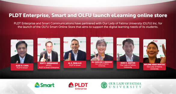 PLDT Enterprise, Smart and OLFU launch eLearning online store