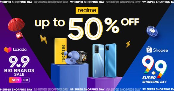 realme kicks off ‘Ber’ months with festive discounts of up to 50% off at Lazada, Shopee 9.9 Sale