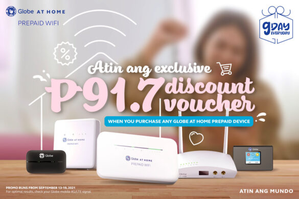 G na sa Globe At Home Prepaid WiFi this National G Day!