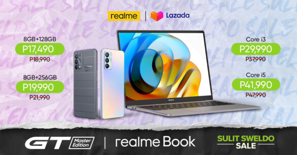 Get up to P8,000 OFF on the realme GT Master Edition, realme Book on September 30