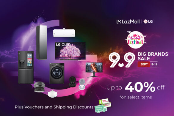 Big Promos at LG Electronics Lazada 9.9 Sale