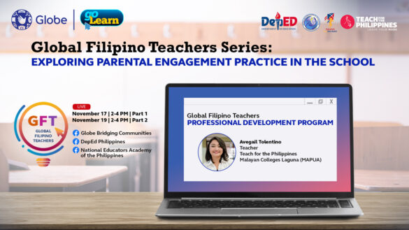 DepEd NEAP, Globe to hold teacher-parental engagement series