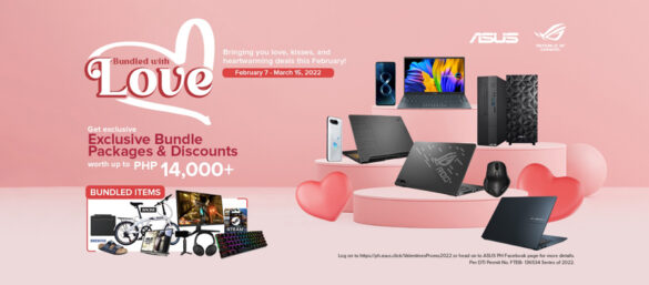 Cherish special moments with the ASUS & ROG Bundled with Love Valentine’s promotion